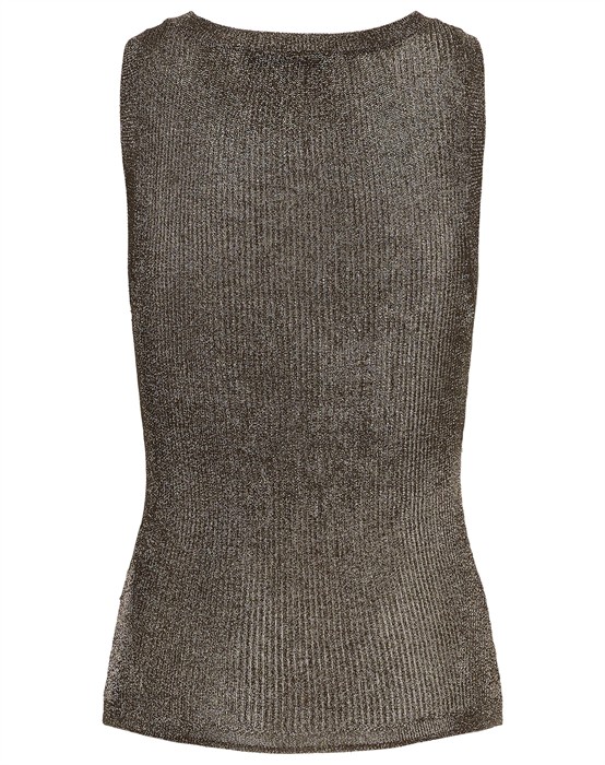 GZSilvi Tank Top - Warm Grey Metallic